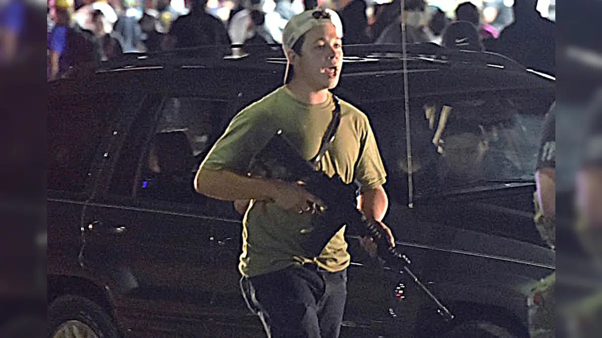 Kyle Rittenhouse, who is accused of killing two protesters in Wisconsin during a period of civil unrest, received thousands of dollars in donations for his legal defense from public officials and police officers. (Adam Rogan/The Journal Times via AP, File)
